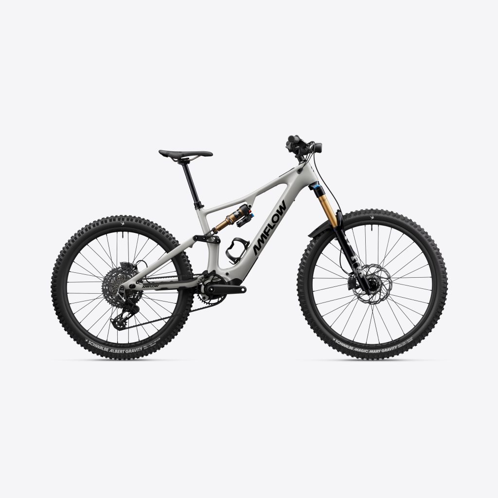 AMFLOW PX Carbon Pro · Gris Moonstone · Amflow PX Carbon Pro · vista de la bicicleta