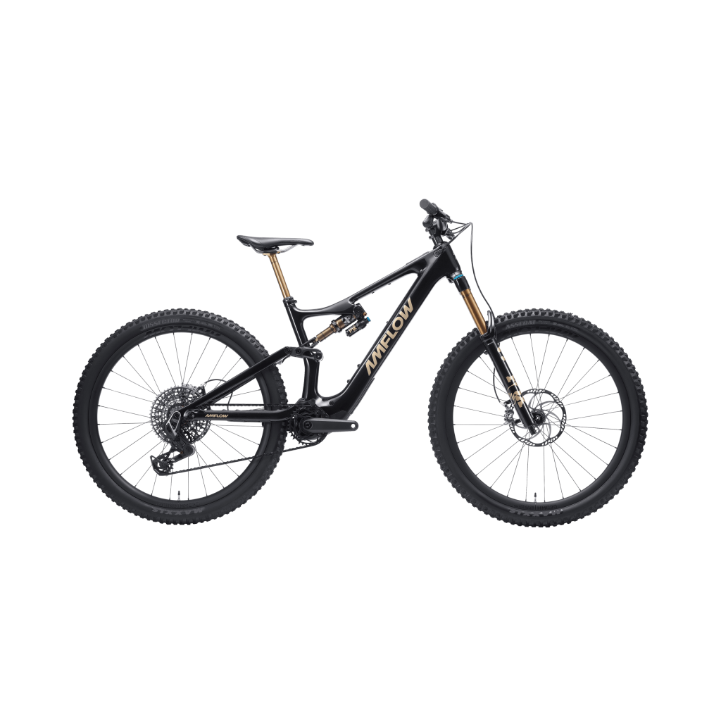 AMFLOW PL Carbon Pro (800 Wh) · Negro cósmico · Amflow PL Carbon Pro (800 Wh) · vista de la bicicleta