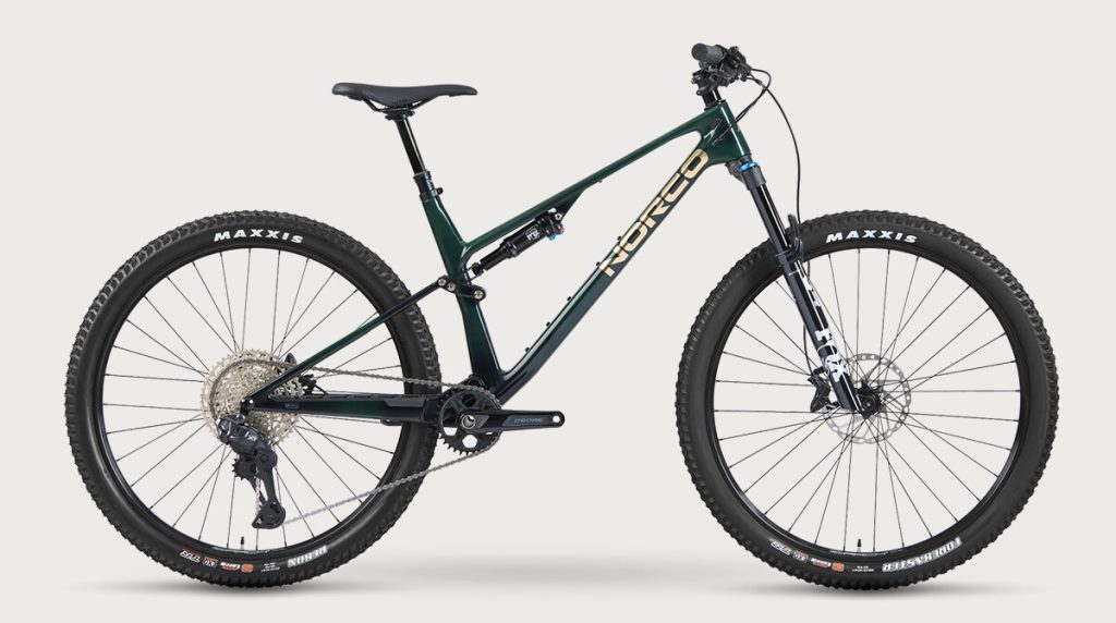 NORCO 2026 Revolver C2 130 · Shore Green Raw Carbon · Shore Green Raw Carbon