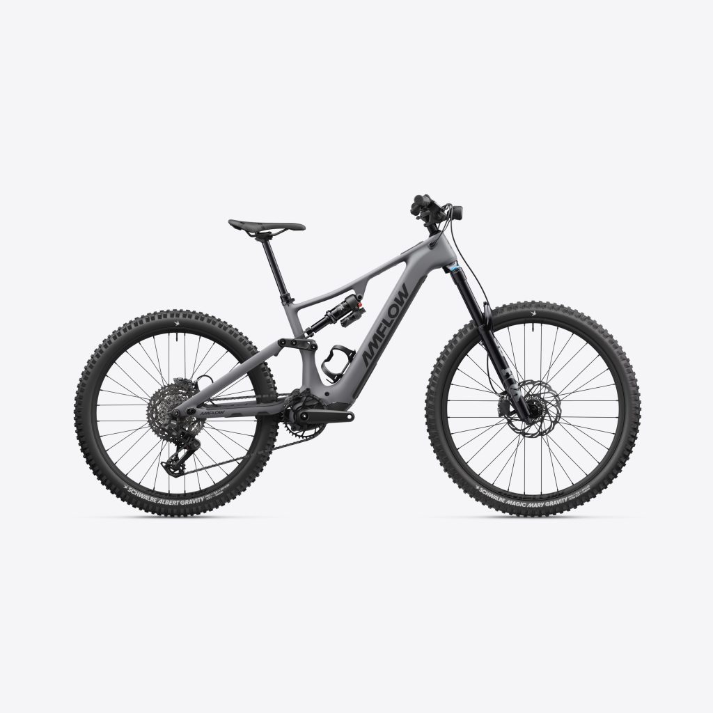 AMFLOW PR Carbon Pro · Gris Basalto · Amflow PR Carbon Pro · vista de la bicicleta