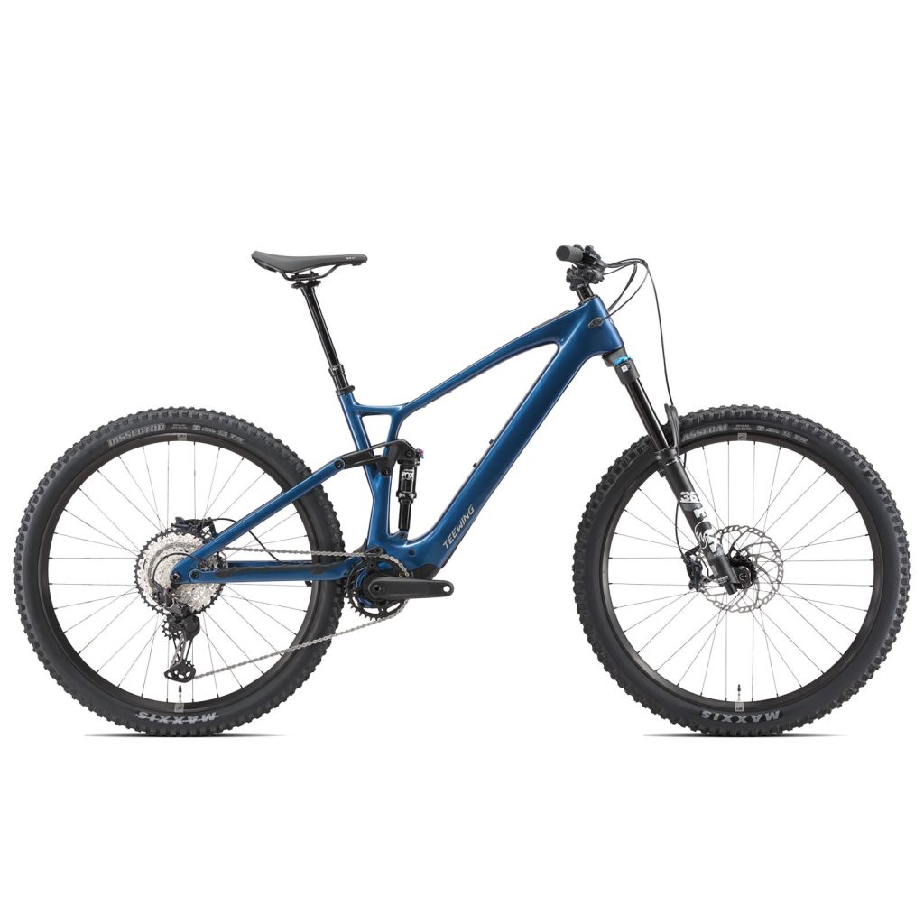 TEEWING Turbo Force XT · Cosmic Blue · Vista lateral de la bicicleta