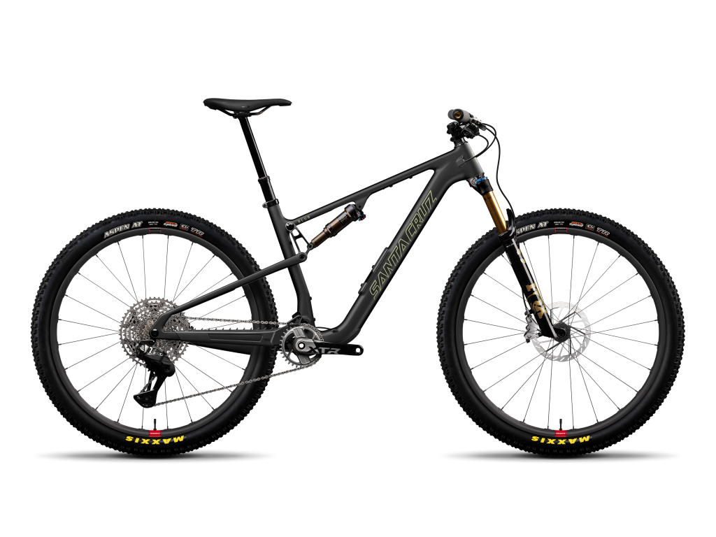 SANTA CRUZ 2027 Blur XTR RSV · Matte Charcoal (Blur 2027) · Blur XTR RSV · vista lateral
