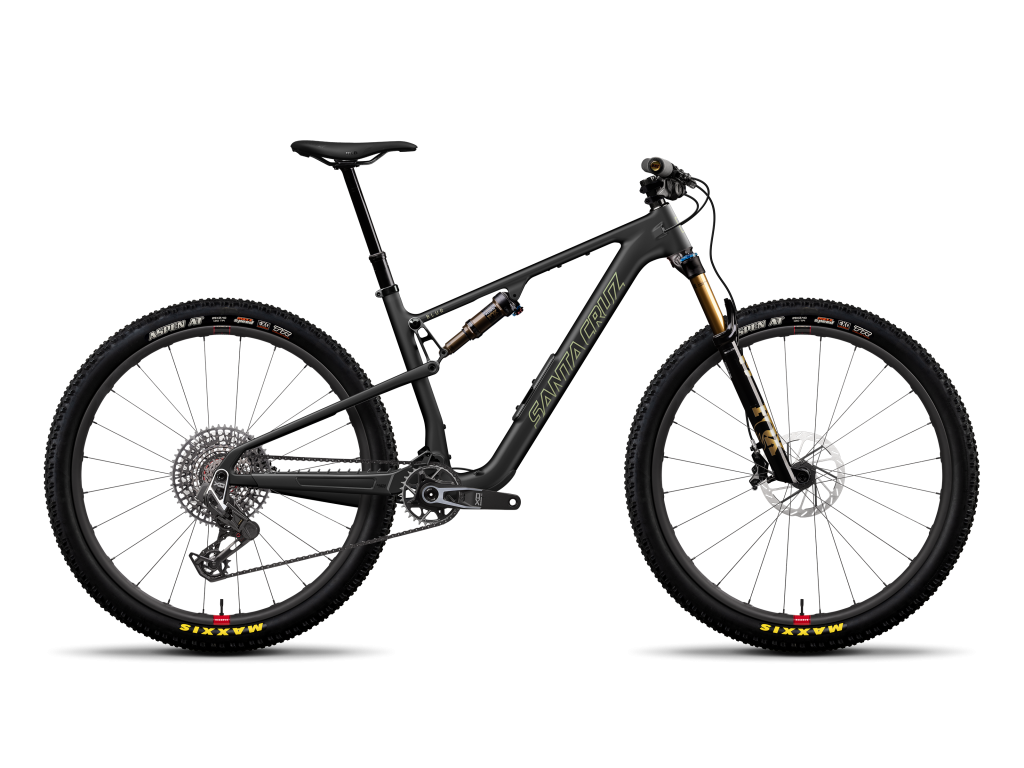 SANTA CRUZ 2027 Blur X0 AXS RSV · Matte Charcoal (Blur 2027) · Blur X0 AXS RSV · vista lateral