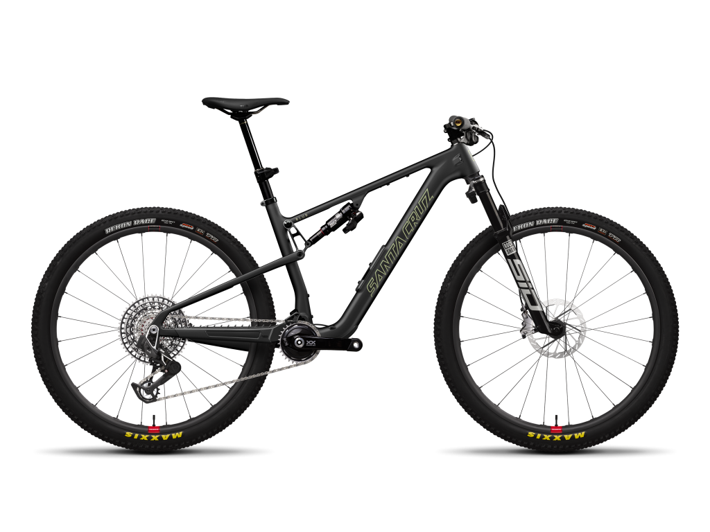SANTA CRUZ 2027 Blur XX AXS Race FA RSV · Matte Charcoal (Blur 2027) · Blur XX AXS Race FA RSV · vista lateral
