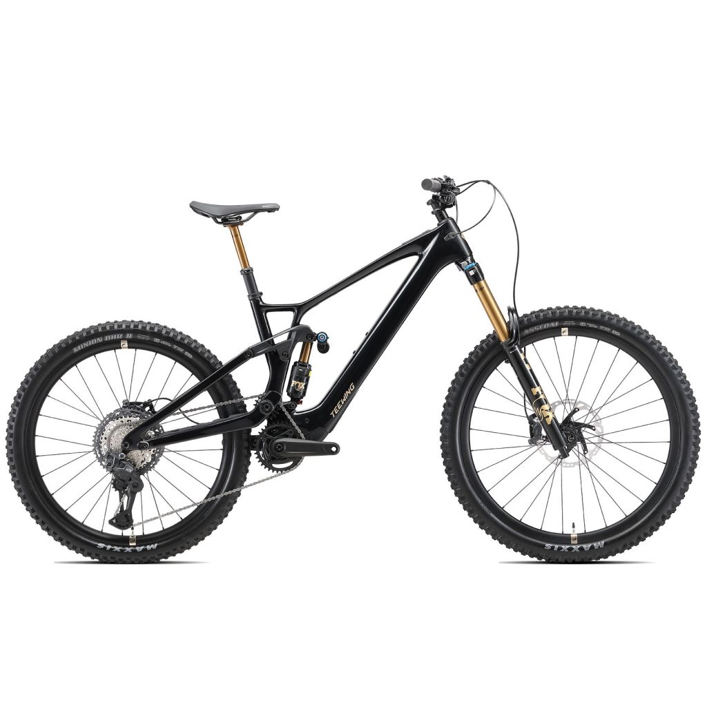 TEEWING Flux One Pro · Cosmic Black · Vista lateral de la bicicleta