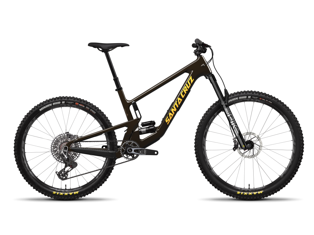 SANTA CRUZ 2024 5010 X0 AXS · Gloss Black (5010 2024) · 5010 X0 AXS · vista lateral