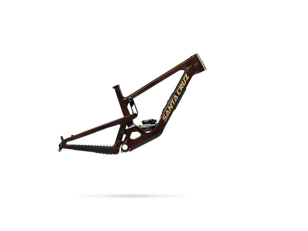 SANTA CRUZ 2025 Bronson Cuadro CC · Translucent Root Beer (Bronson 2025) · Bronson Cuadro CC · vista lateral