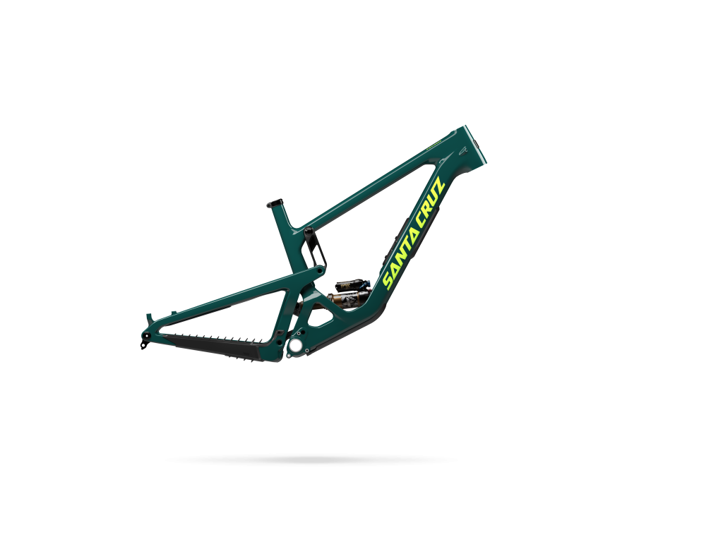 SANTA CRUZ 2025 Hightower Cuadro CC · Gloss Day Green (Hightower 2025) · Hightower Cuadro CC · vista lateral