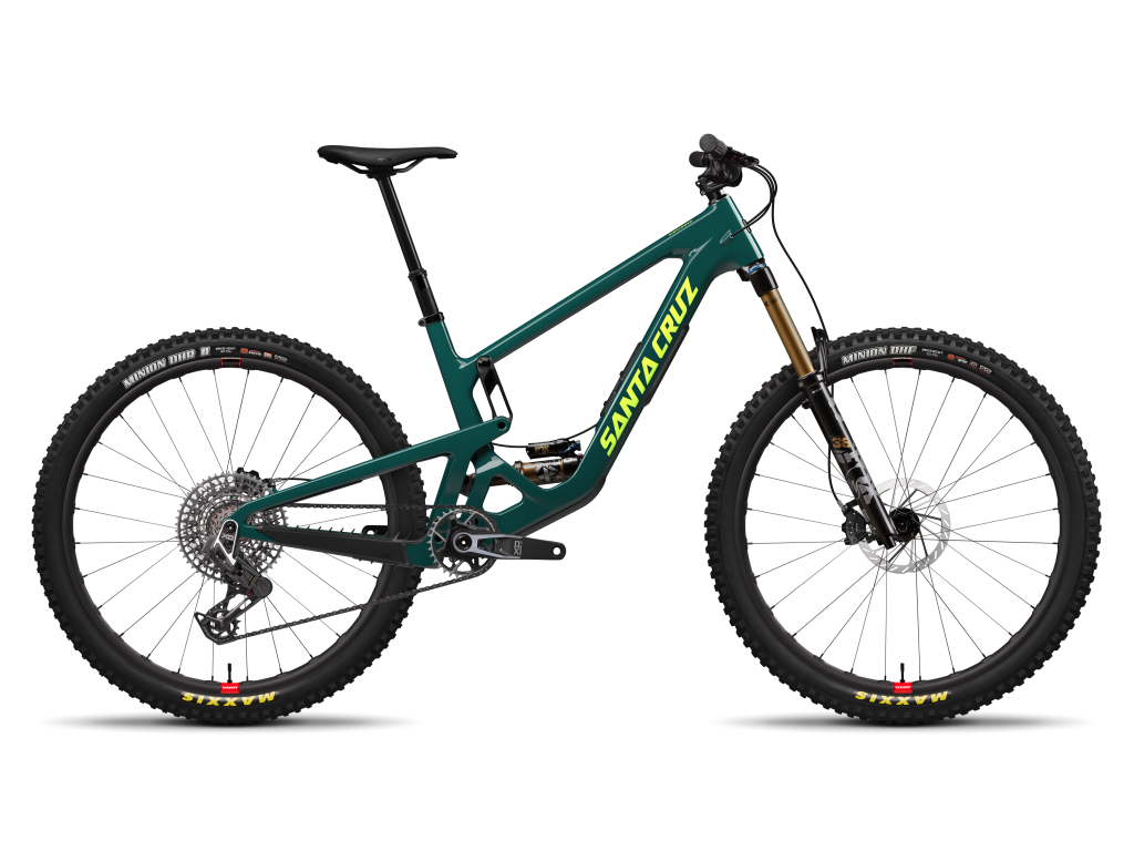 SANTA CRUZ 2025 Hightower X0 AXS RSV · Gloss Day Green (Hightower 2025) · Hightower X0 AXS RSV · vista lateral