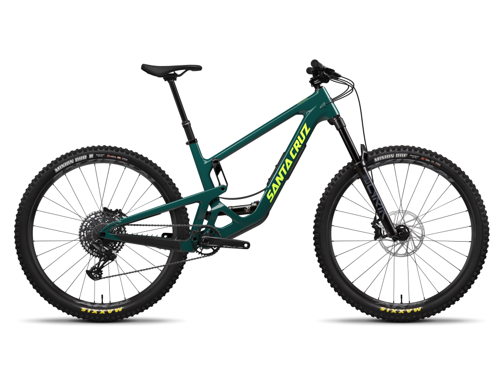SANTA CRUZ 2025 Hightower R · Gloss Day Green (Hightower 2025) · Hightower R · vista lateral