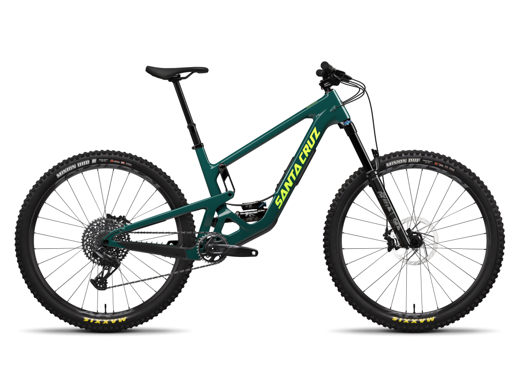 SANTA CRUZ 2025 Hightower S · Gloss Day Green (Hightower 2025) · Hightower S · vista lateral