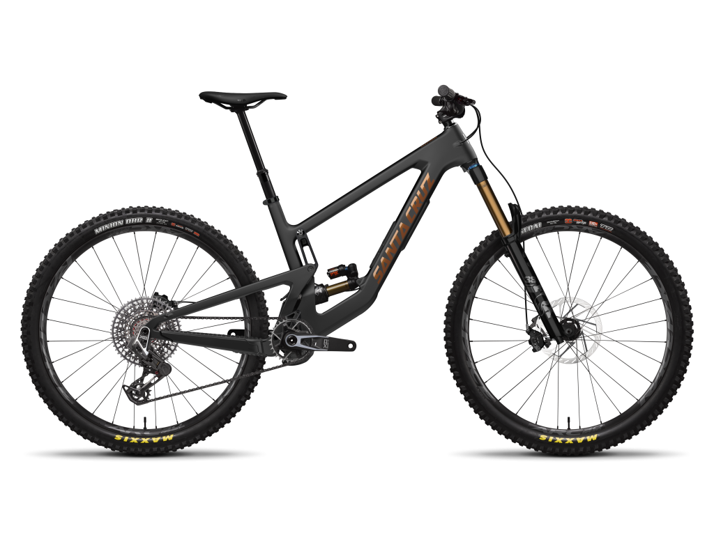 SANTA CRUZ 2025 Megatower X0 AXS · Matte Black (Megatower 2025) · Megatower X0 AXS · vista lateral