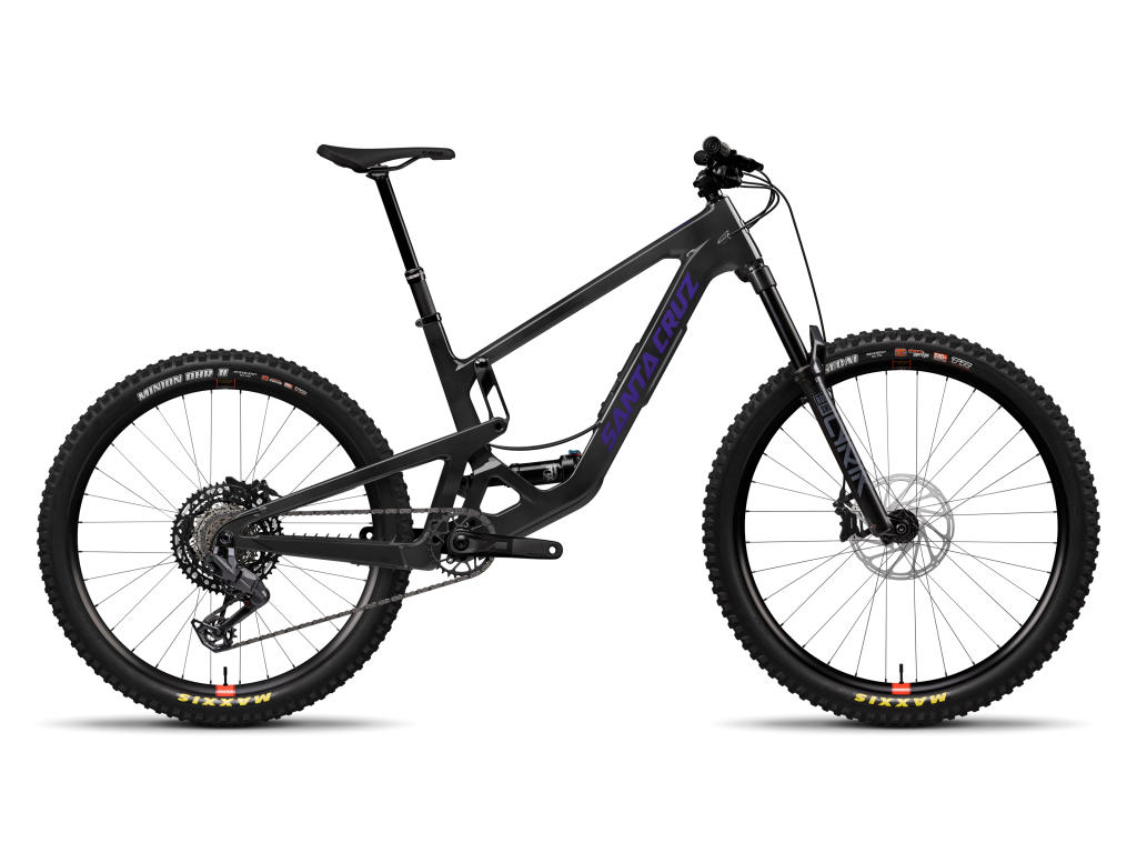SANTA CRUZ 2026 Bronson 70 · Gloss Carbon (Bronson 2026) · Bronson 70 · vista lateral