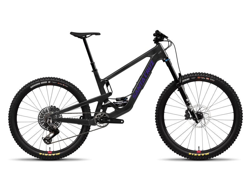 SANTA CRUZ 2026 Bronson 90 · Gloss Carbon (Bronson 2026) · Bronson 90 · vista lateral