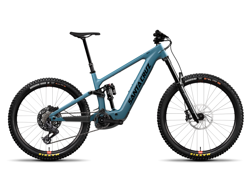 SANTA CRUZ 2026 Bullit 70 · Matte Teal Sparkle (Bullit 2026) · Bullit 70 · vista lateral
