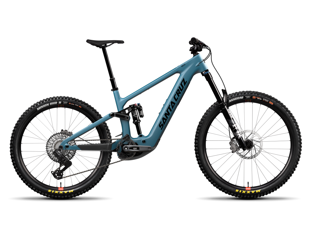 SANTA CRUZ 2026 Bullit GX AXS · Matte Teal Sparkle (Bullit 2026) · Bullit GX AXS · vista lateral