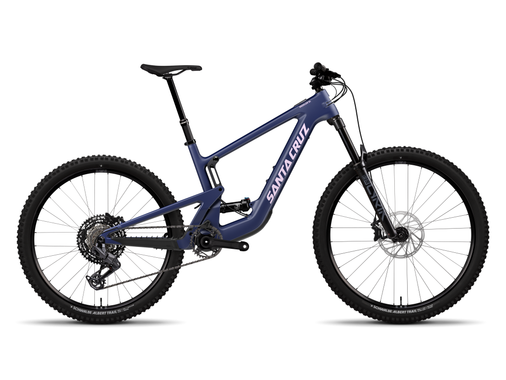 SANTA CRUZ 2026 Heckler SL 70 · Matte Dark Blue (Heckler SL 2026) · Heckler SL 70 · vista lateral