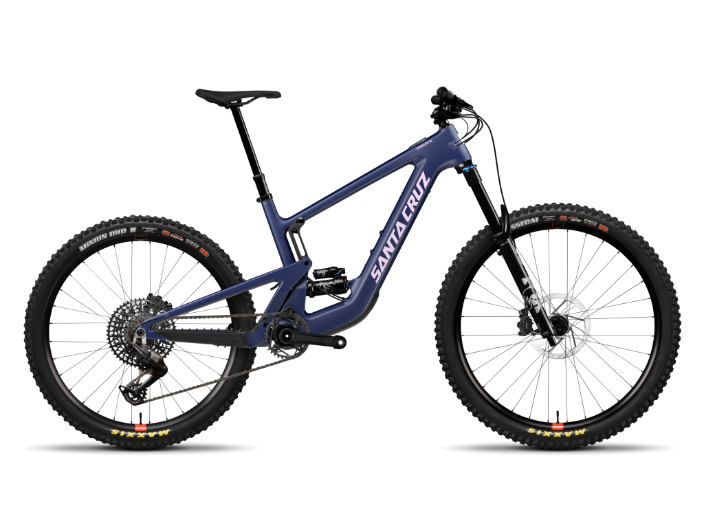 SANTA CRUZ 2026 Heckler SL 90 · Matte Dark Blue (Heckler SL 2026) · Heckler SL 90 · vista lateral