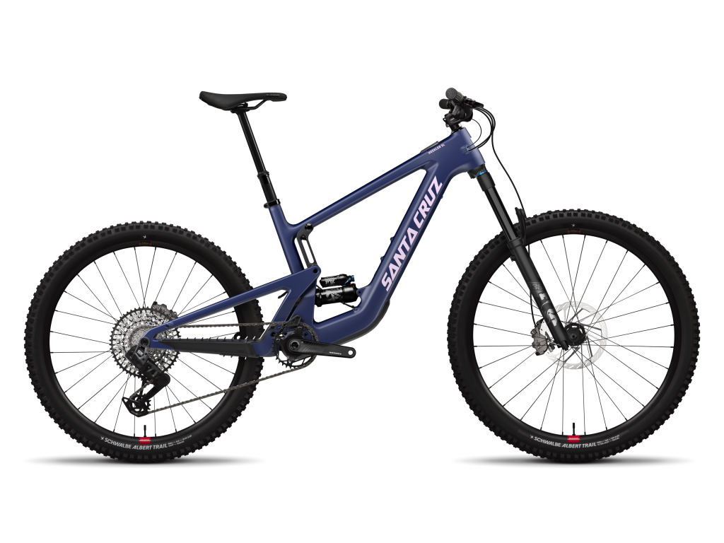 SANTA CRUZ 2026 Heckler SL GX AXS · Matte Dark Blue (Heckler SL 2026) · Heckler SL GX AXS · vista lateral