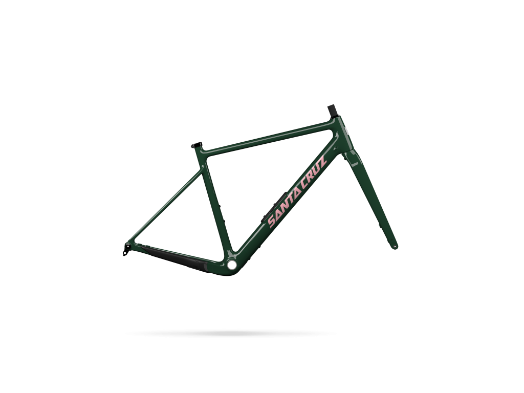 SANTA CRUZ 2026 Stigmata Cuadro CC · British Racing Green (Stigmata 2026) · Stigmata Cuadro CC · vista lateral
