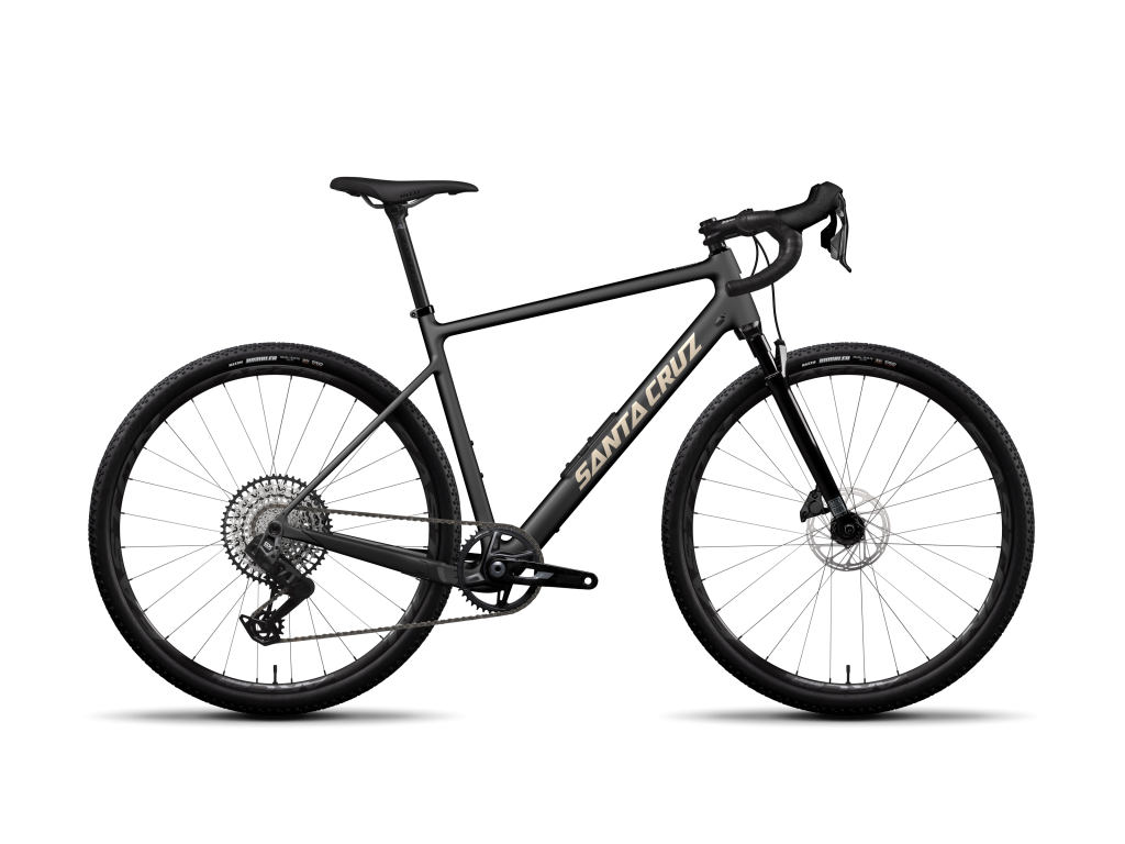 SANTA CRUZ 2026 Stigmata Rival 1x AXS Rudy · Matte Carbon (Stigmata 2026) · Stigmata Rival 1x AXS Rudy · vista lateral