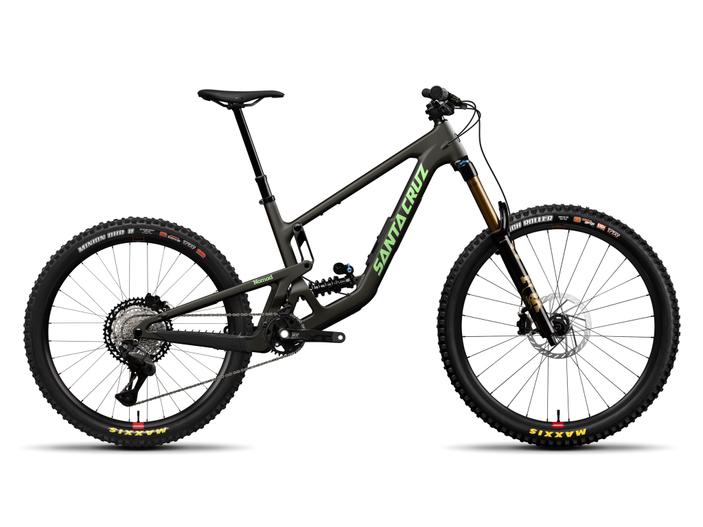 SANTA CRUZ 2027 Nomad XT Di2 Coil · Matte Metallic Earth (Nomad 2027) · Nomad XT Di2 Coil · vista lateral