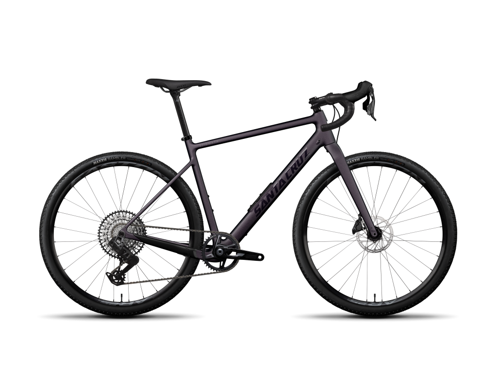 SANTA CRUZ 2027 Stigmata Rival 1x AXS · Matte Sour Grape (Stigmata 2027) · Stigmata Rival 1x AXS · vista lateral
