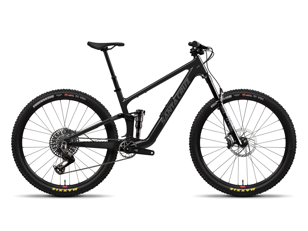 SANTA CRUZ 2027 Tallboy 90 · Gloss Carbon (Tallboy 2027) · Tallboy 90 · vista lateral