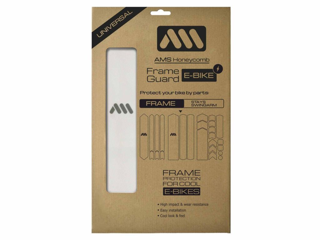 AMS Honeycomb Frame Guard E-Bike. TRANSPARENTE — vista principal
