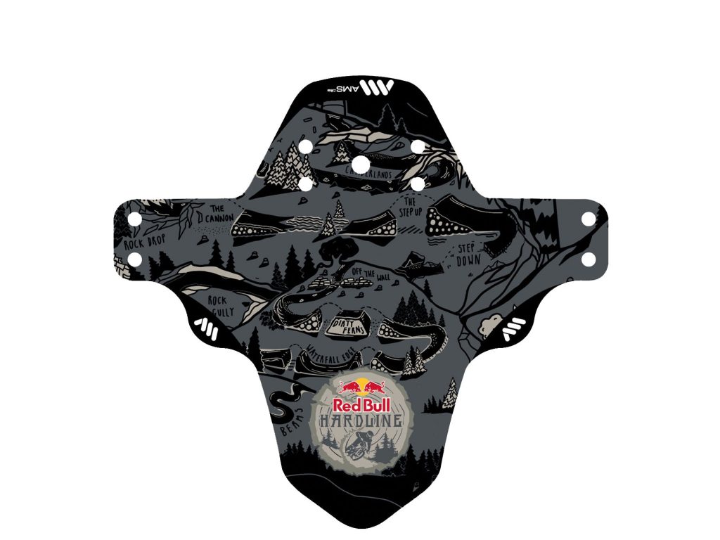 Guardabarros AMS X Red Bull Hardline — vista principal