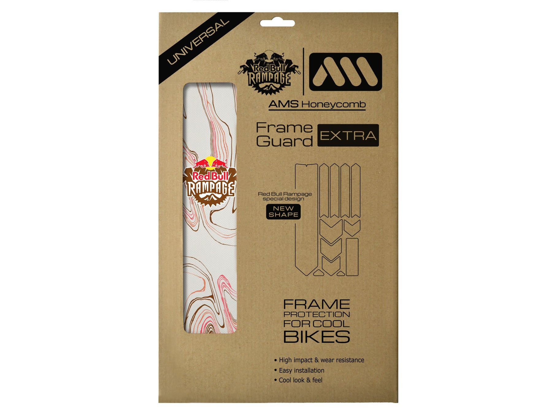 AMS X Red Bull Rampage Protector de cuadro Extra. Ridgeline — vista principal