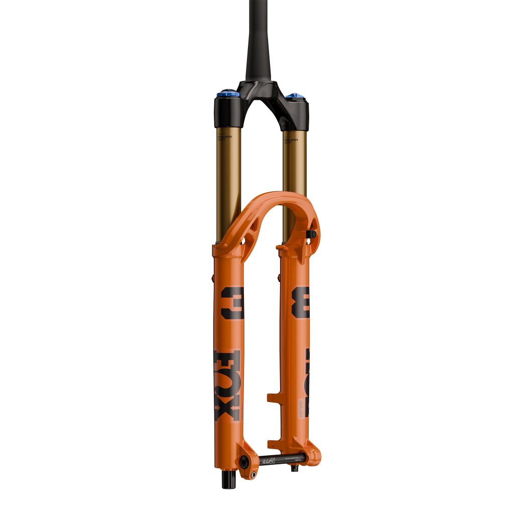 FOX 2027 38 Factory 29 170 Grip X2 — Naranja