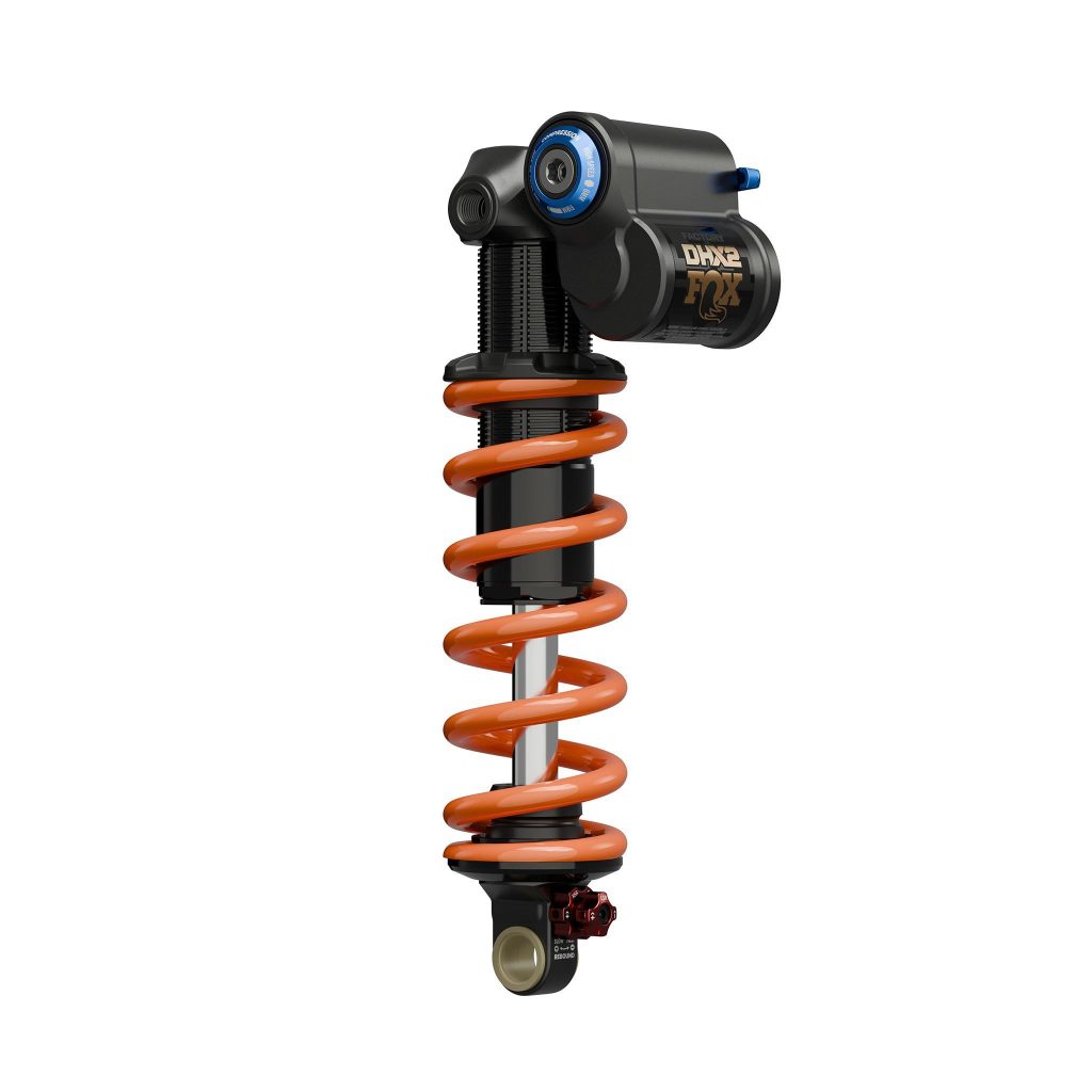 FOX 2027 DHX2 Factory 2Pos-Adjust — Métrico Trunnion (sin muelle)