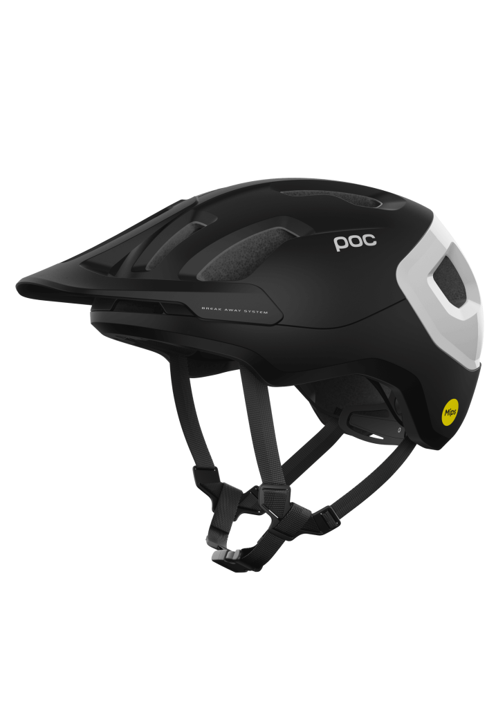 POC Axion Race MIPS — Uranium Black Matt/Hydrogen White — Vista de producto 1