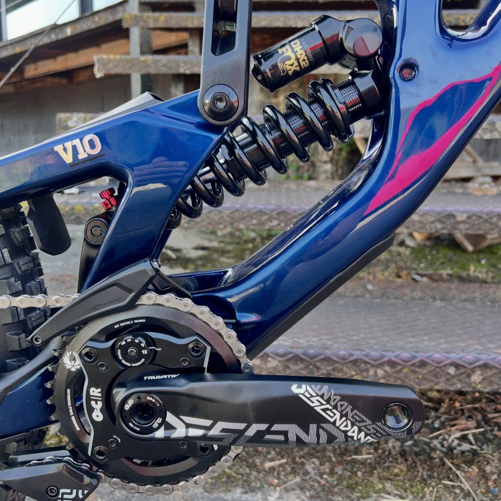 Santa Cruz V10 · montaje realizado por NSMTB