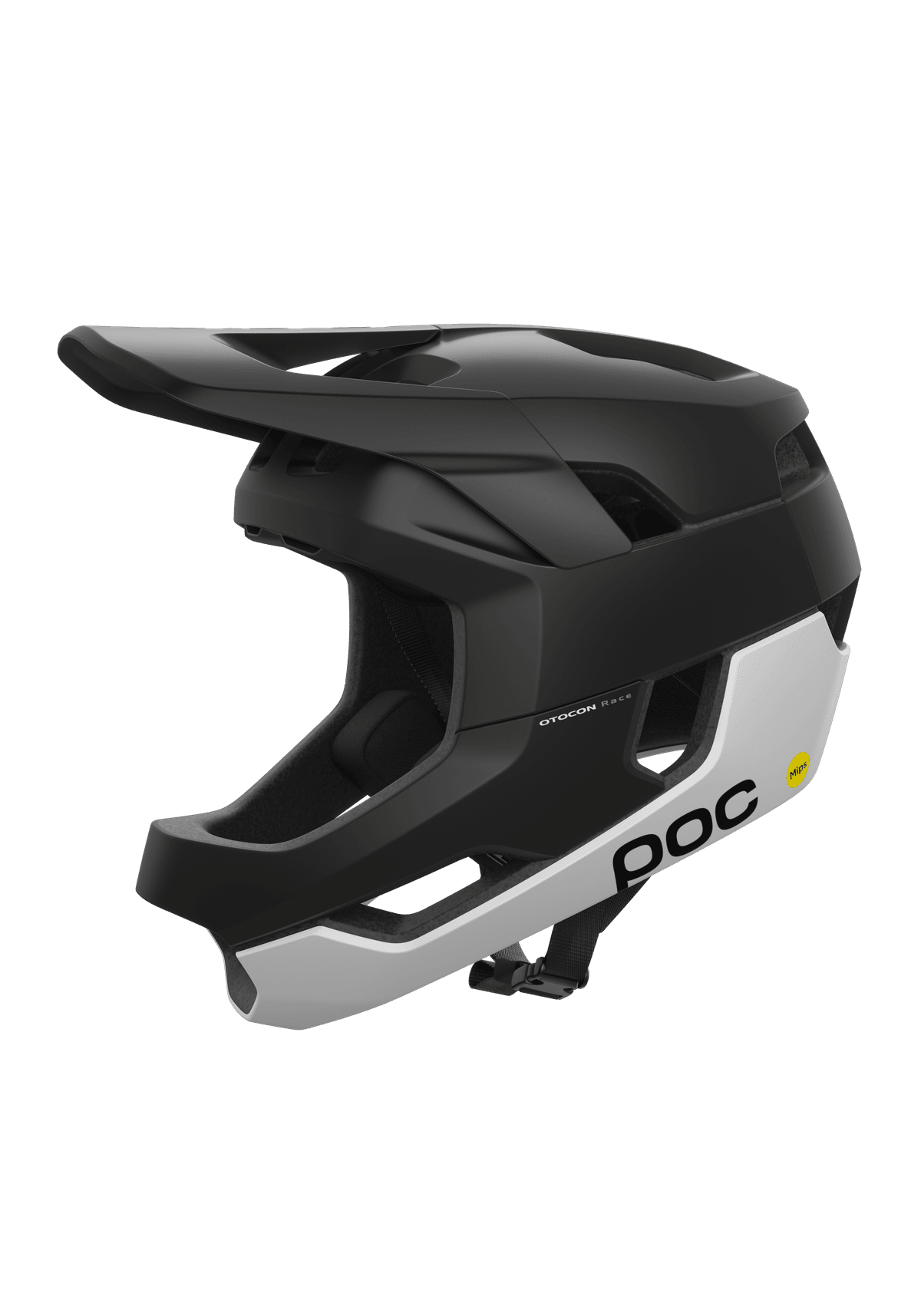 POC Otocon Race MIPS — Uranium Black/Hydrogen White Matt