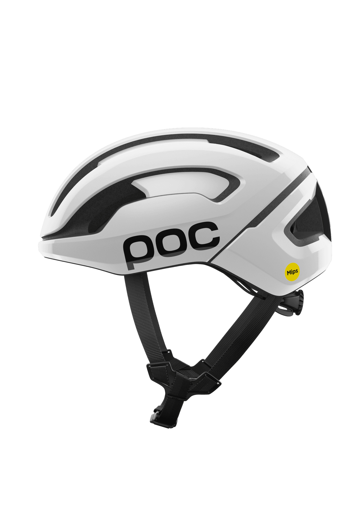 POC Omne Air MIPS — Hydrogen White/Uranium Black Matt w. Logo