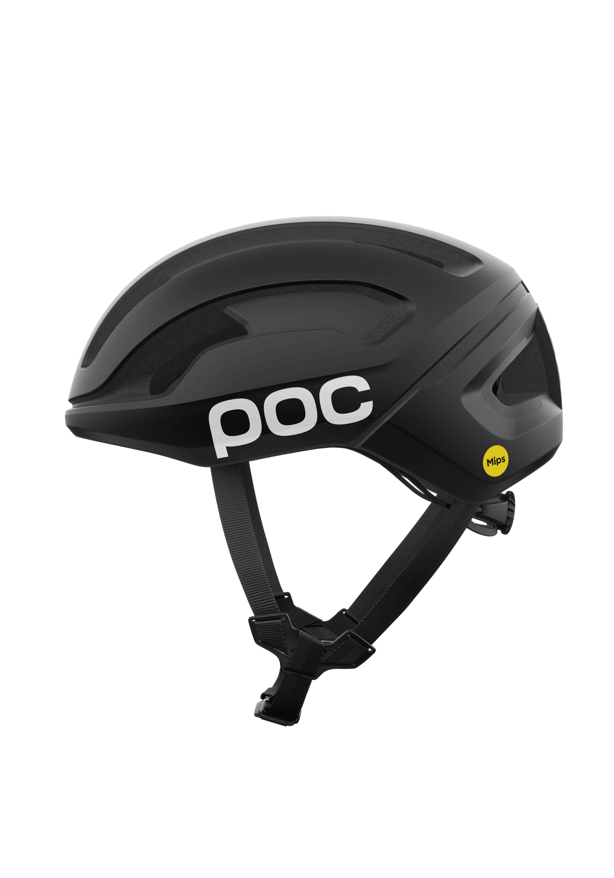 POC Omne Air MIPS — Uranium Black Matt/Hydrogen White w. Logo