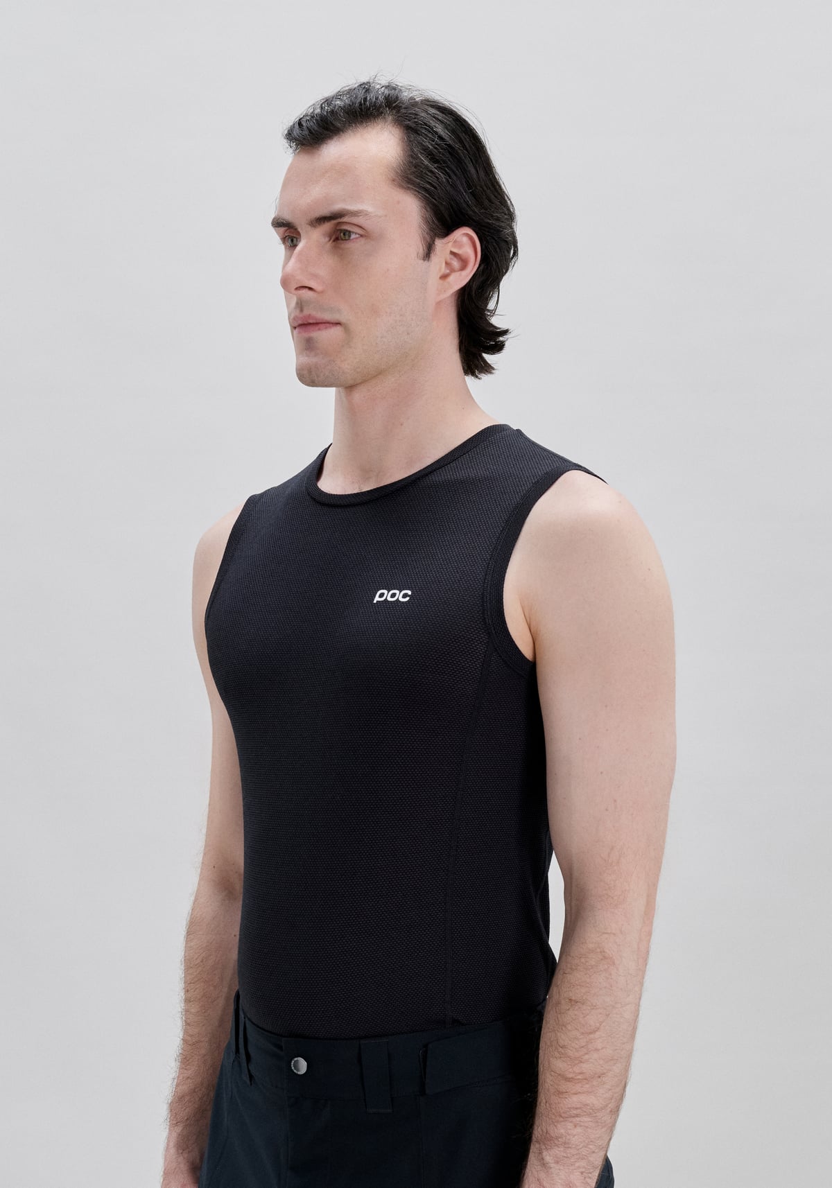 POC M's Layer Mid Vest — Uranium Black